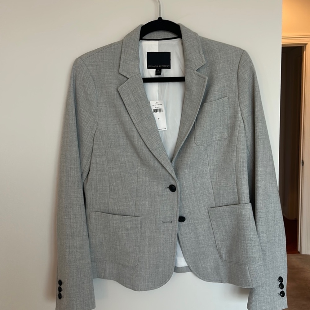 Banana Republic Blazer - Gray